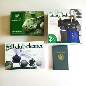 Golf lovers set.  All brand new